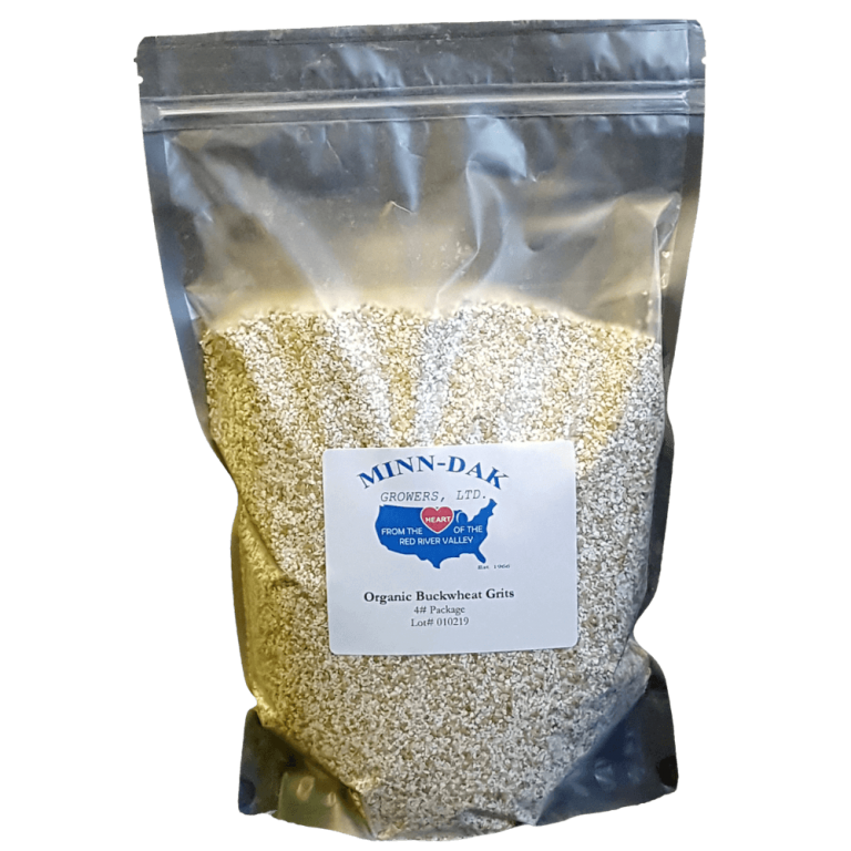 Organic Buckwheat Grits 4lb MinnDak Growers, Ltd.